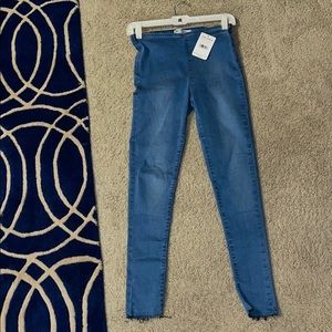 NWT free people seamless denim jeans ss 26